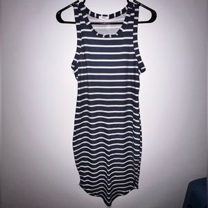 ARDENE - Summer comfy dress (blue/white) size M
